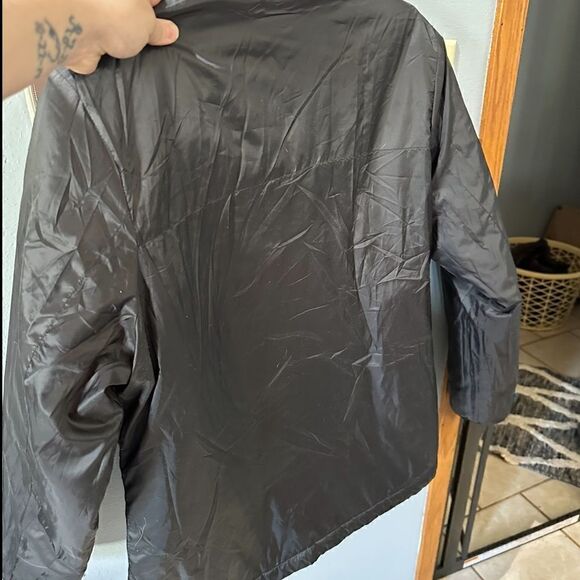 Fila Sport Woman's Black Puffer Jacket Size Large - Picture 8 of 9